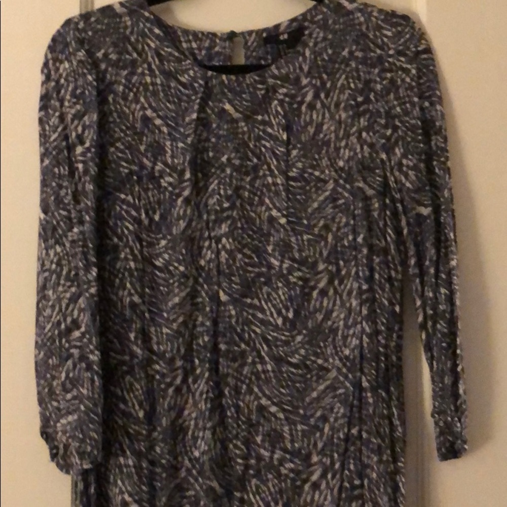 NWOT H&M long sleeve mini dress